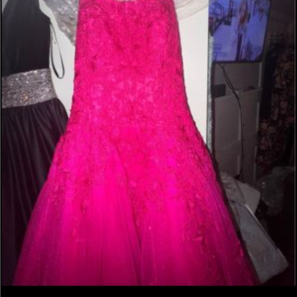 Pink Jovani Ball Gown